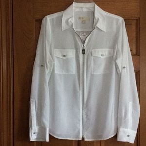 White Blouse - M Kors NWT